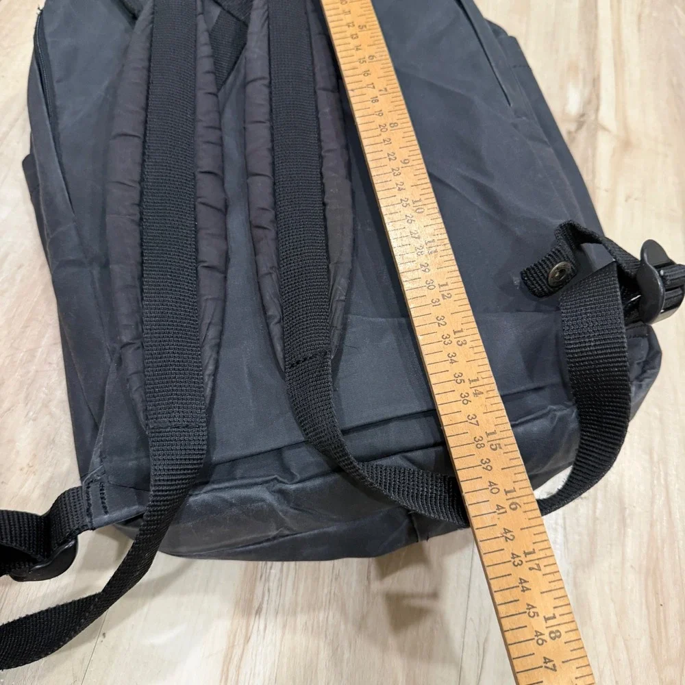 Fjallraven Kanken Classic Backpack Black Vinylon F School Travel Bag